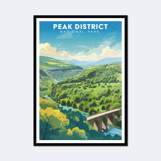 The Peak District National Park Poster