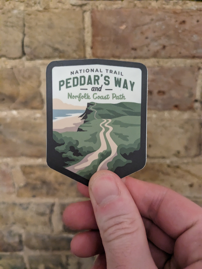 Peddar's Way and Norfolk Coast Path National Trail Sticker