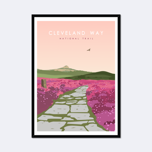 Cleveland Way National Trail Poster