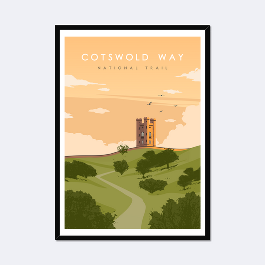 Cotswold Way National Trail Poster