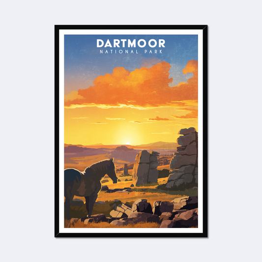 Dartmoor National Park Poster