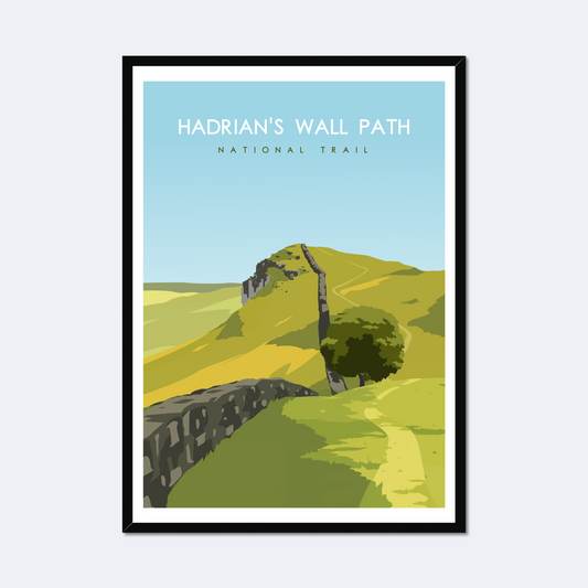 Hadrian's Wall Path National Trail Poster