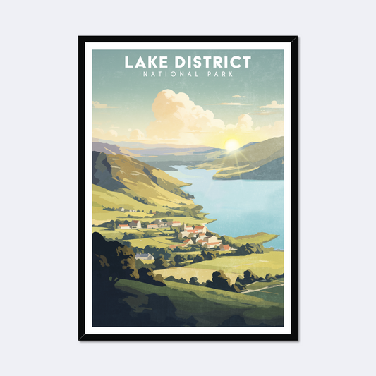 The Lake District National Park Poster