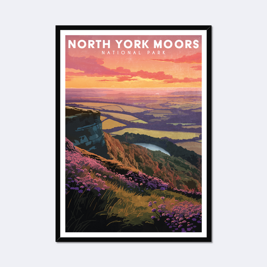 North York Moors National Park Poster